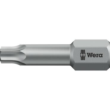 Embouts tenaces 1/4" pour vis TORX® femelle 25 mm Semi-dur avec zone de torsion, Wera type 644B